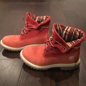 Timberland Red Boots - Limited Edition Women