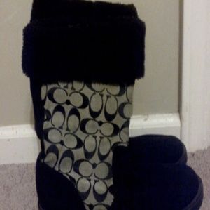 Authentic coach boots