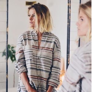 BDG Oversized Aztec flannel NWOT