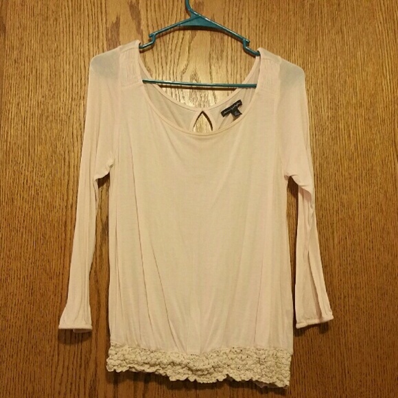 Quarter sleeve thin shirt