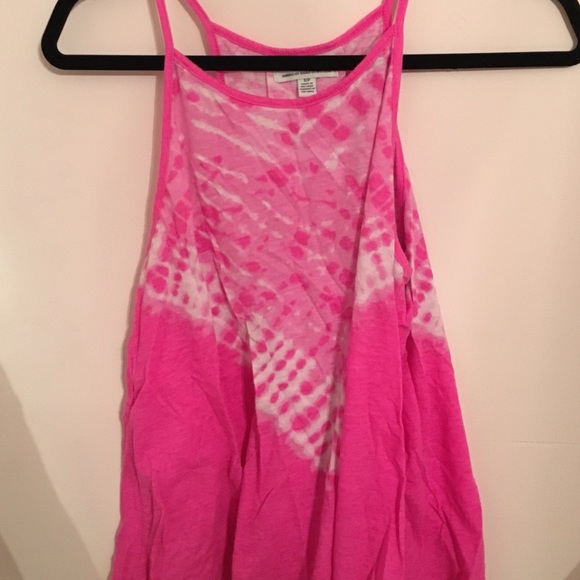 American eagle halter tie dye tank