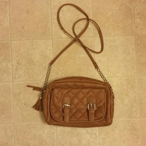 Cute Crossbody Brown/Tan Purse