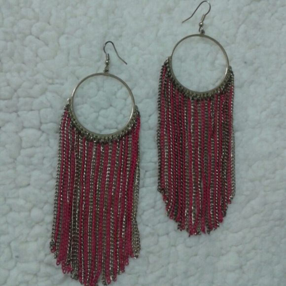 Chain Earings - Picture 2 of 4