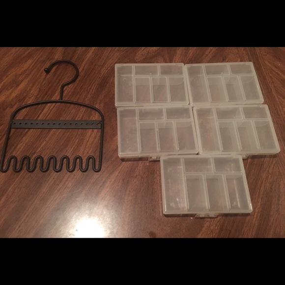 Mini holders and jewelry rack