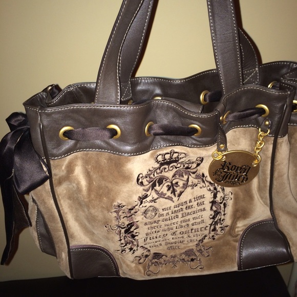 Juicy Couture light brown shoulder bag