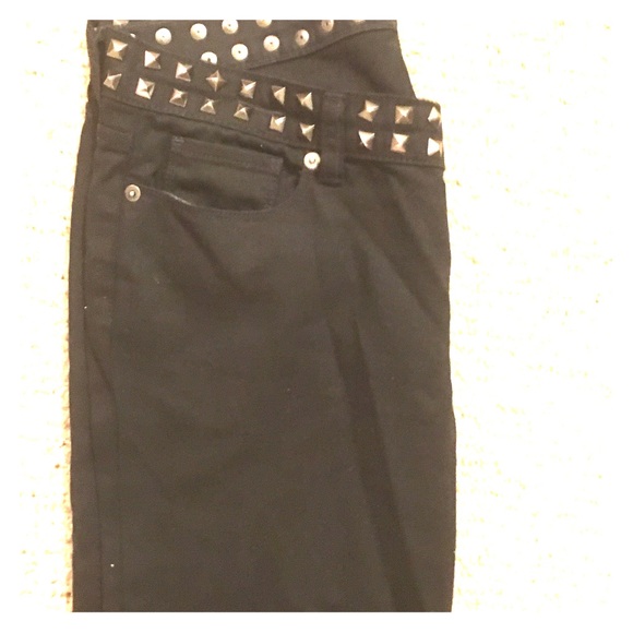 Black Studded Jeans! Victoria's Secret "London"