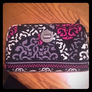Vera Bradley Turn and Lock Wallet