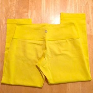 Lululemon Wunder Under Crops