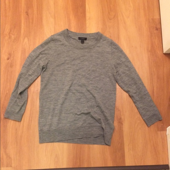 J. Crew gray Tippi sweater