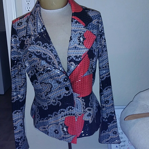 Sequin blazer by Clara S