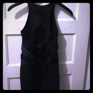Alexander wang dress all black sponge dress