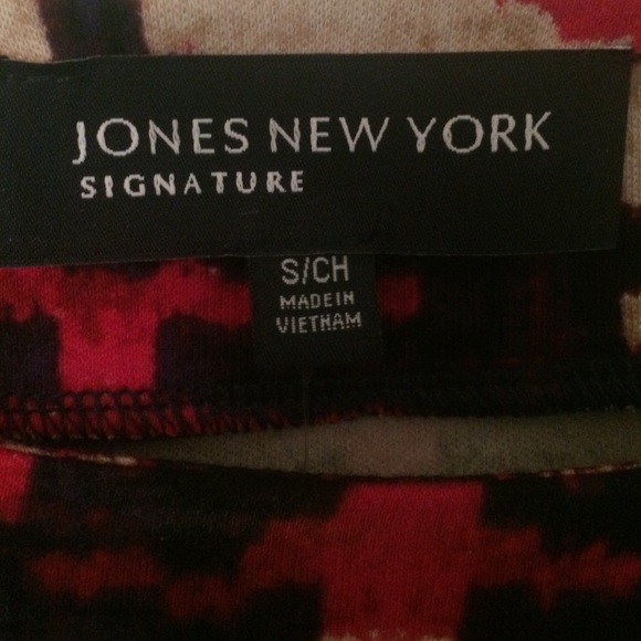 NWT JONES NEW YORK LONG SLEEVE TOP - Picture 2 of 4