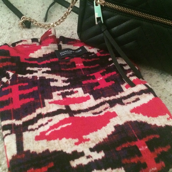 NWT JONES NEW YORK LONG SLEEVE TOP - Picture 4 of 4