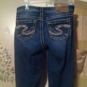 SILVER JEANS Aiko Capri size:W25