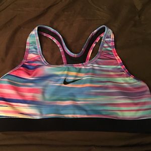 Cute colorful Nike Dri-Fit sports bra. NWOT