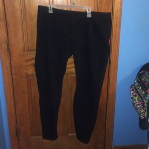 SOLD Forever 21 plus sizes black jeans