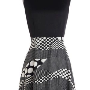 Black and White Polka Dot Dress