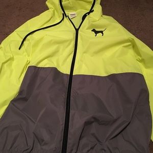 Victoria secret pink anorak coat