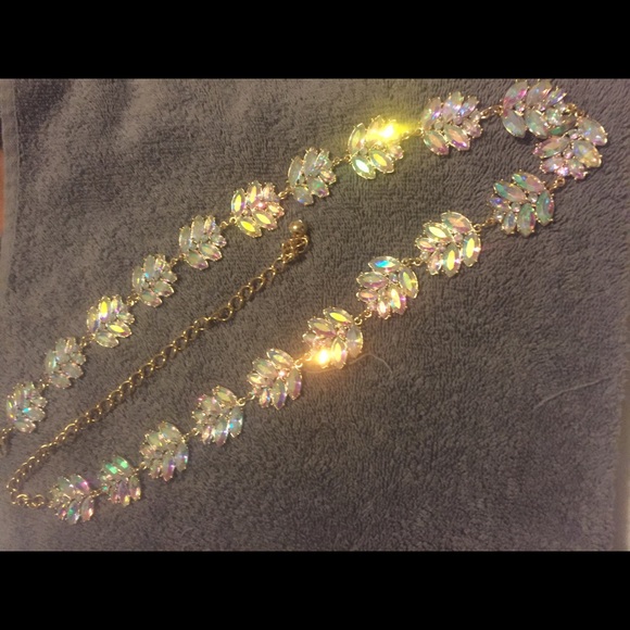 Jeweled waist belt
