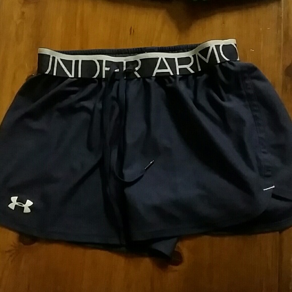 Loose athletic shorts