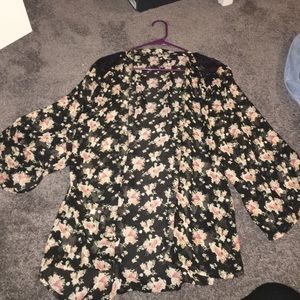 Floral kimono