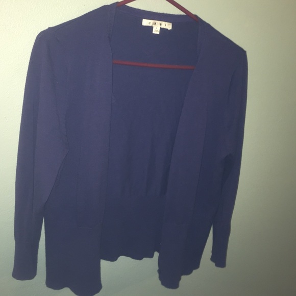 Navy CAbi sweater