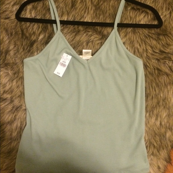 light green tank top