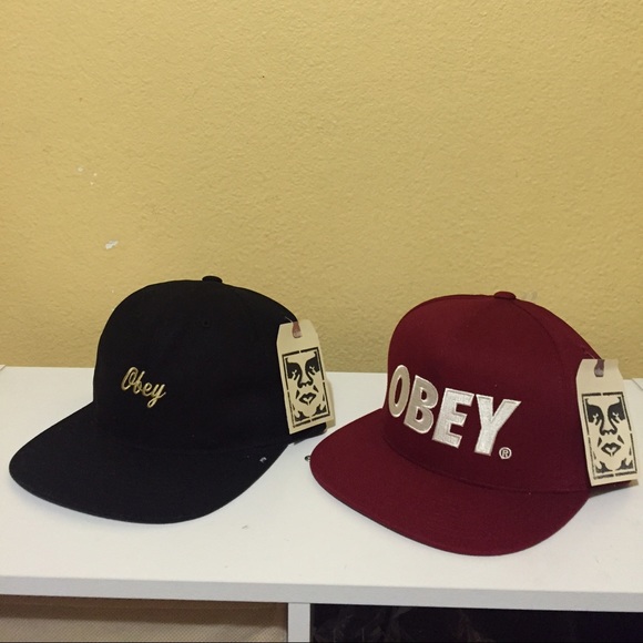 NWT Obey hats