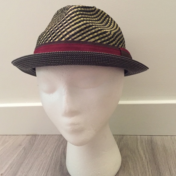 Womens brim fedora hat