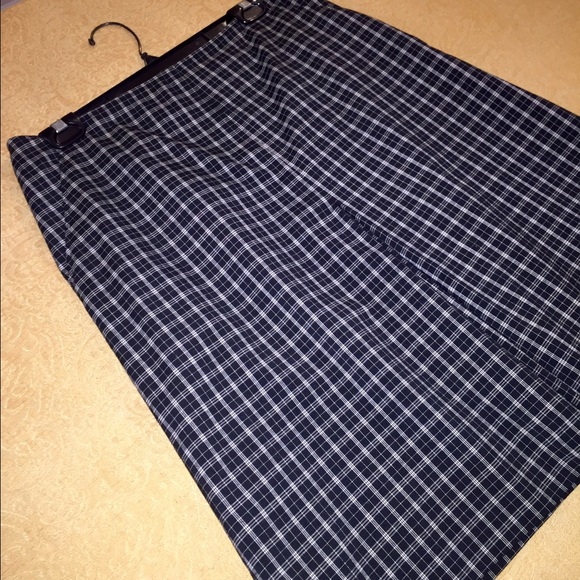 Patterned A-line skirt