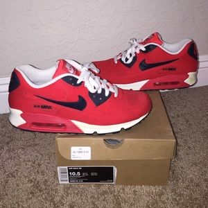 Air max 90 (red/obsidian/white)