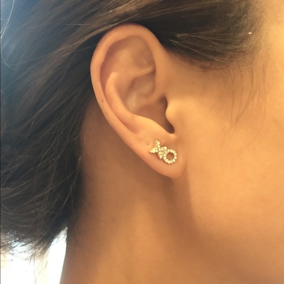 ❤SALE❤️XOXO Swarovski Earrings - Picture 3 of 4