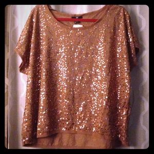 Sequin top