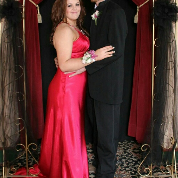 Pink Prom Dress from Deb