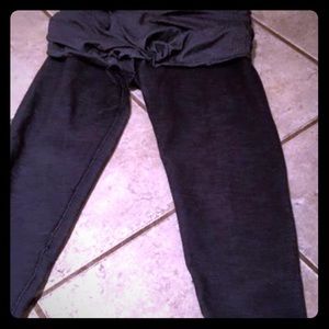 Lululemon Skirted Or Foldover Leggings