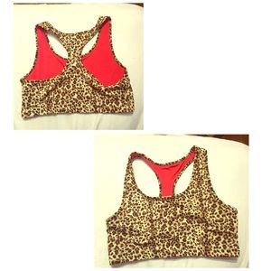Cheetah sport bra