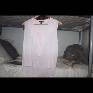 Light pink forever 21 blouse