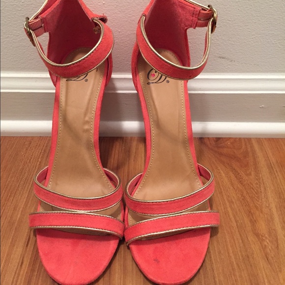 Salmon Colored Heels