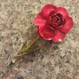 🌸 Vintage Weiss Flower Brooch 🌸