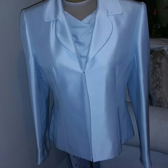 Ann Taylor silk top and blazer