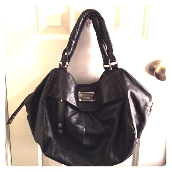 Marc by Marc Jacobs black leather handbag