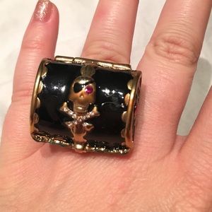 Betsey johnson pirate treasure ring