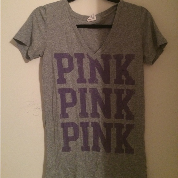 Grey Pink T-Shirt