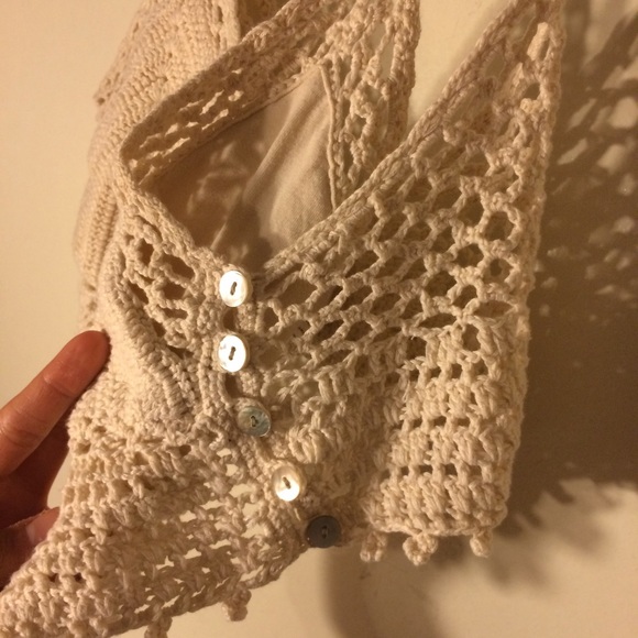 UO boho crochet crop top - Picture 3 of 4