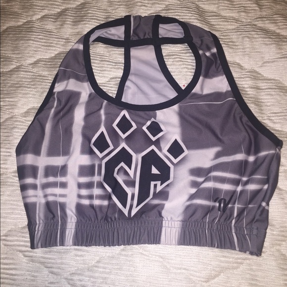 Cheer Athletics practice wear sports bra