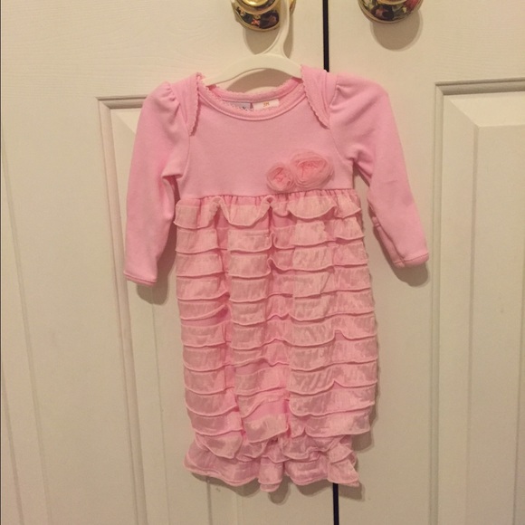 RESERVED***Baby girl dress/gown