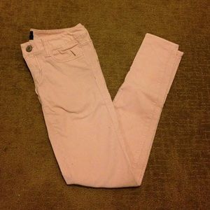 American Eagle Super Stretch Pink Corduroys