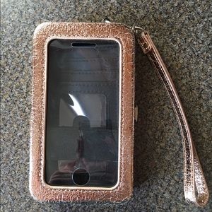 Phone/wallet clutch