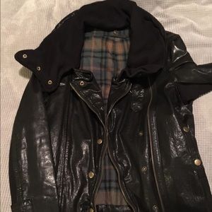 Leather jacket