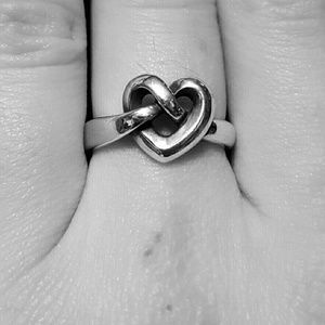 James Avery-Heart Knot Ring